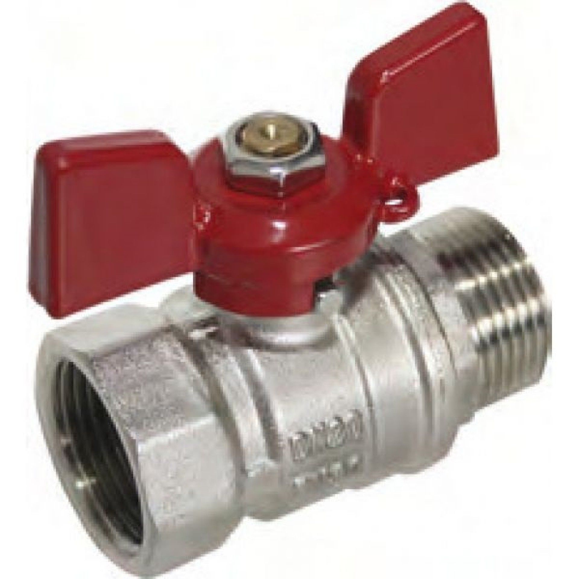 Válvula Esfera Borb.Pas.Total M/F 3/4"