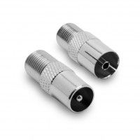 Adaptador F-M/9.52h Y F-F/9.52-M 2un Adaptador F-M/9.52h Y F-F/9.52-M 2un