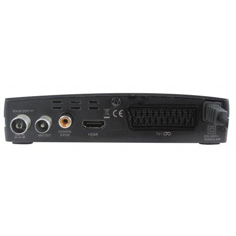RECEPTOR TV DIGITAL TDT MINIATURA PROFESIONAL PVR GRABADOR USB SD MMC MS  BD2210