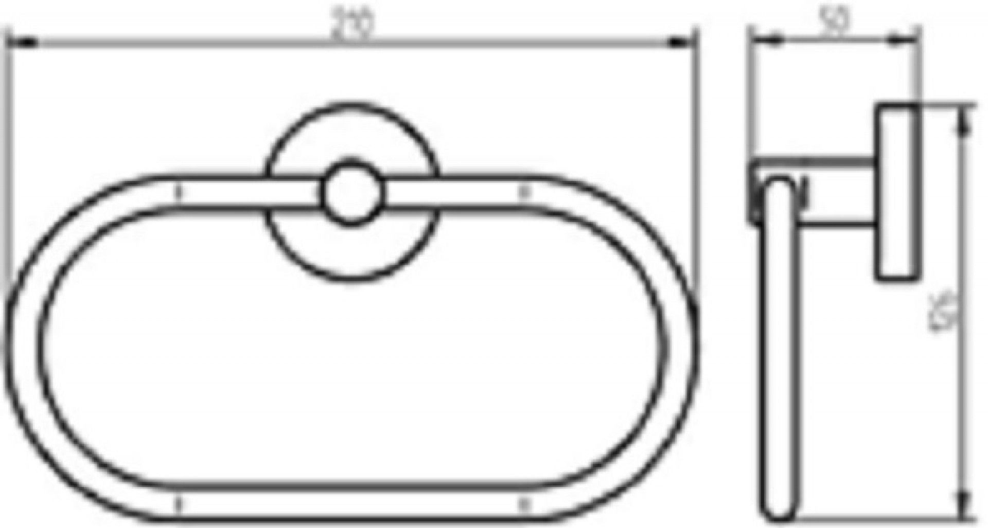 Toalheiro Argola Kosmos