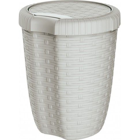 Cesto Roupa 27L Rattan Creme Cesto Roupa 27L Rattan Creme