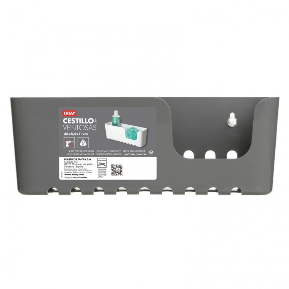 Estante Duche Grande Cinza Estante Duche Grande Cinza