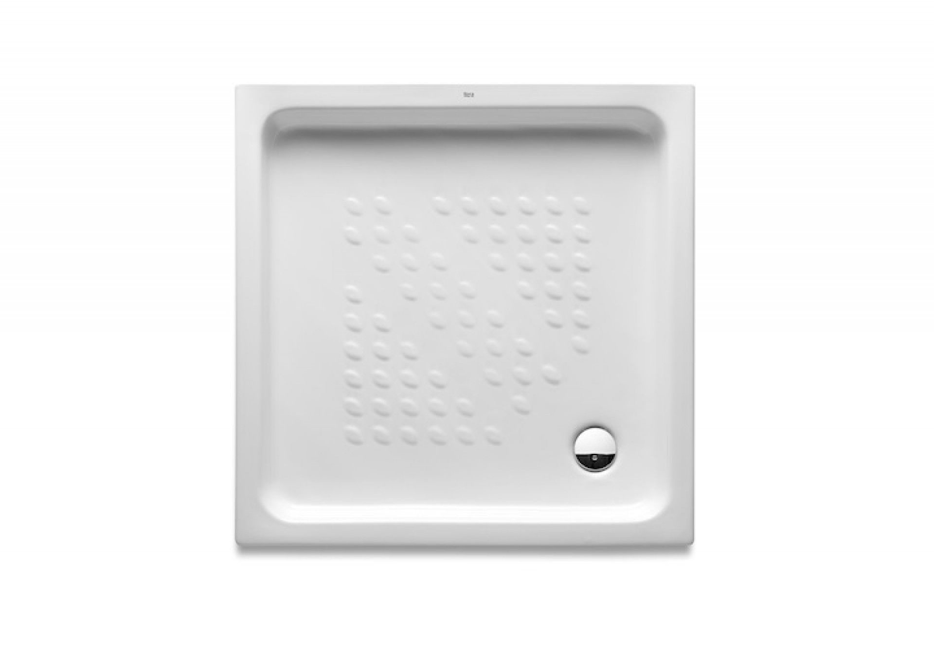 Base Duche 80x80x8cm Cerâmica Branco