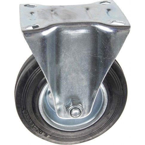 Roda Fixa Borracha 125mm Roda Fixa Borracha 125mm