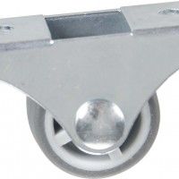 Roda Fixa P/Móvel Dupla 25mm Roda Fixa P/Móvel Dupla 25mm