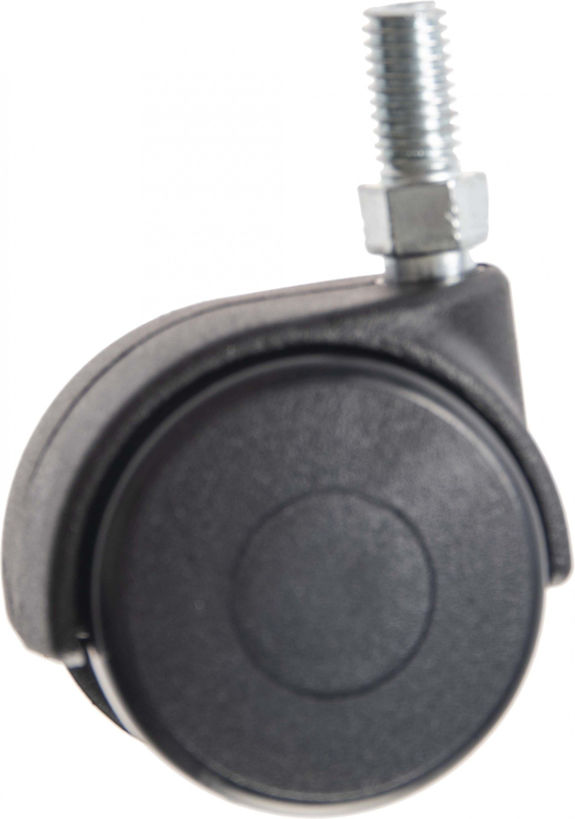 Roda Dup C/Eixo Poliamida 40mm