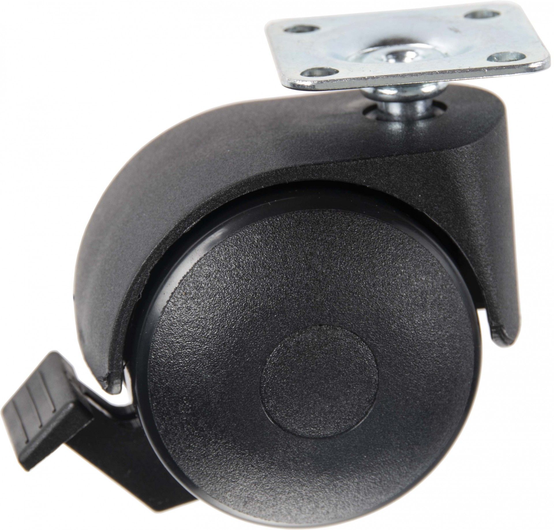 Roda Dup C/Travão Poliamida 50mm