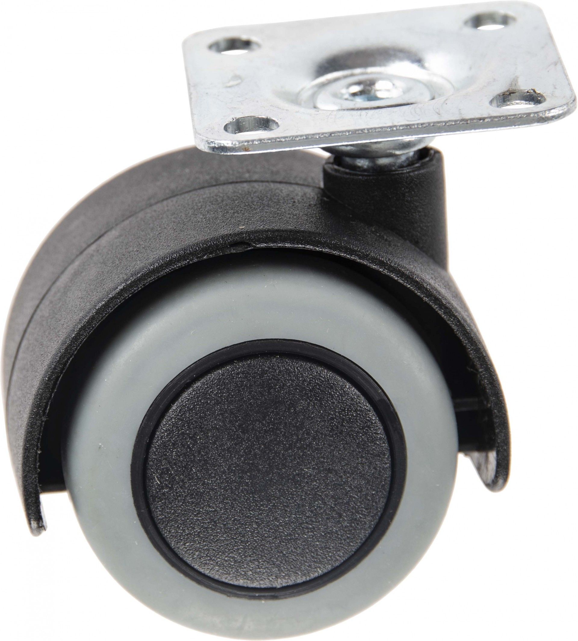 Roda Dupla C/Placa 40mm