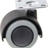 Roda Dupla C/Placa 40mm Roda Dupla C/Placa 40mm