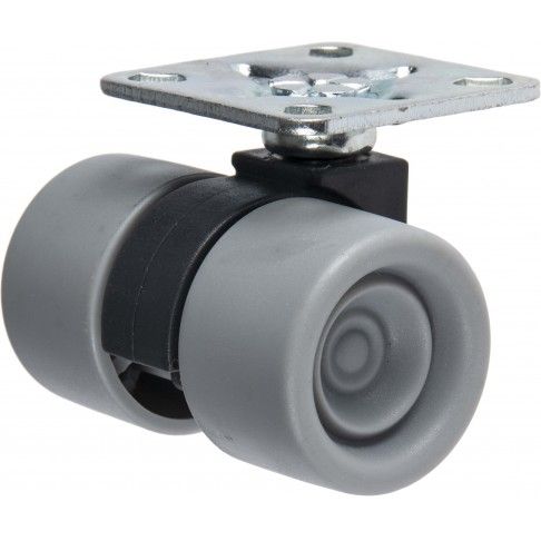 Roda Dupla C/Placa Pp 35mm Roda Dupla C/Placa Pp 35mm