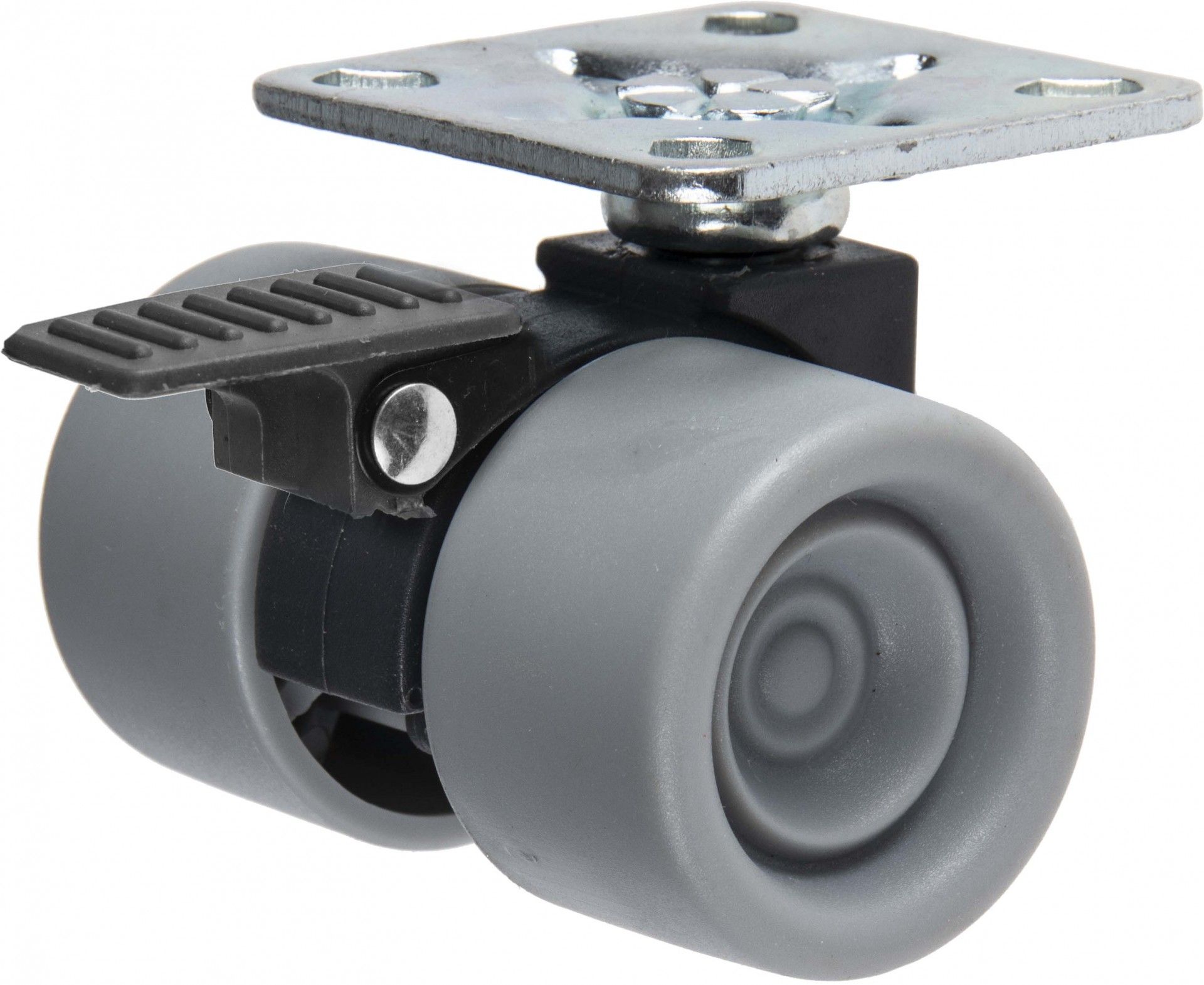 Roda Dupla C/Travão Pp 35mm