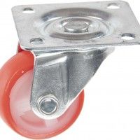 Roda Dupla Pu 30mm Laranja Roda Dupla Pu 30mm Laranja