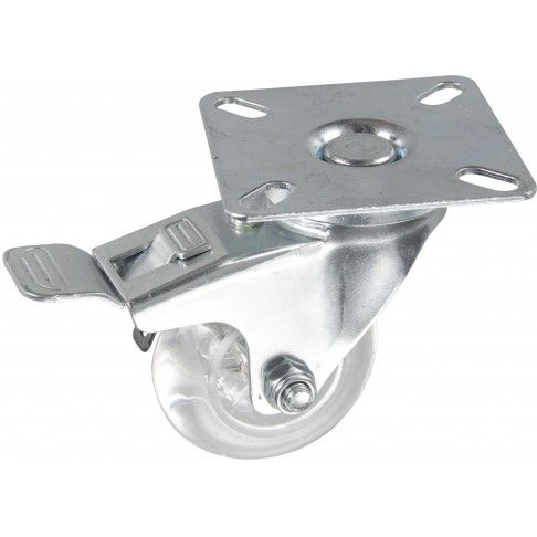 Roda Design Giratória C/Travão 50mm Roda Design Giratória C/Travão 50mm