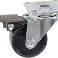 Roda C/Travão Pp 50mm Roda C/Travão Pp 50mm