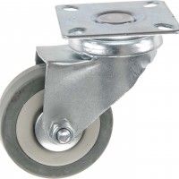 Roda Giratória Borracha 50mm Roda Giratória Borracha 50mm