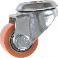 Roda Eixo Central Pu 35mm Roda Eixo Central Pu 35mm