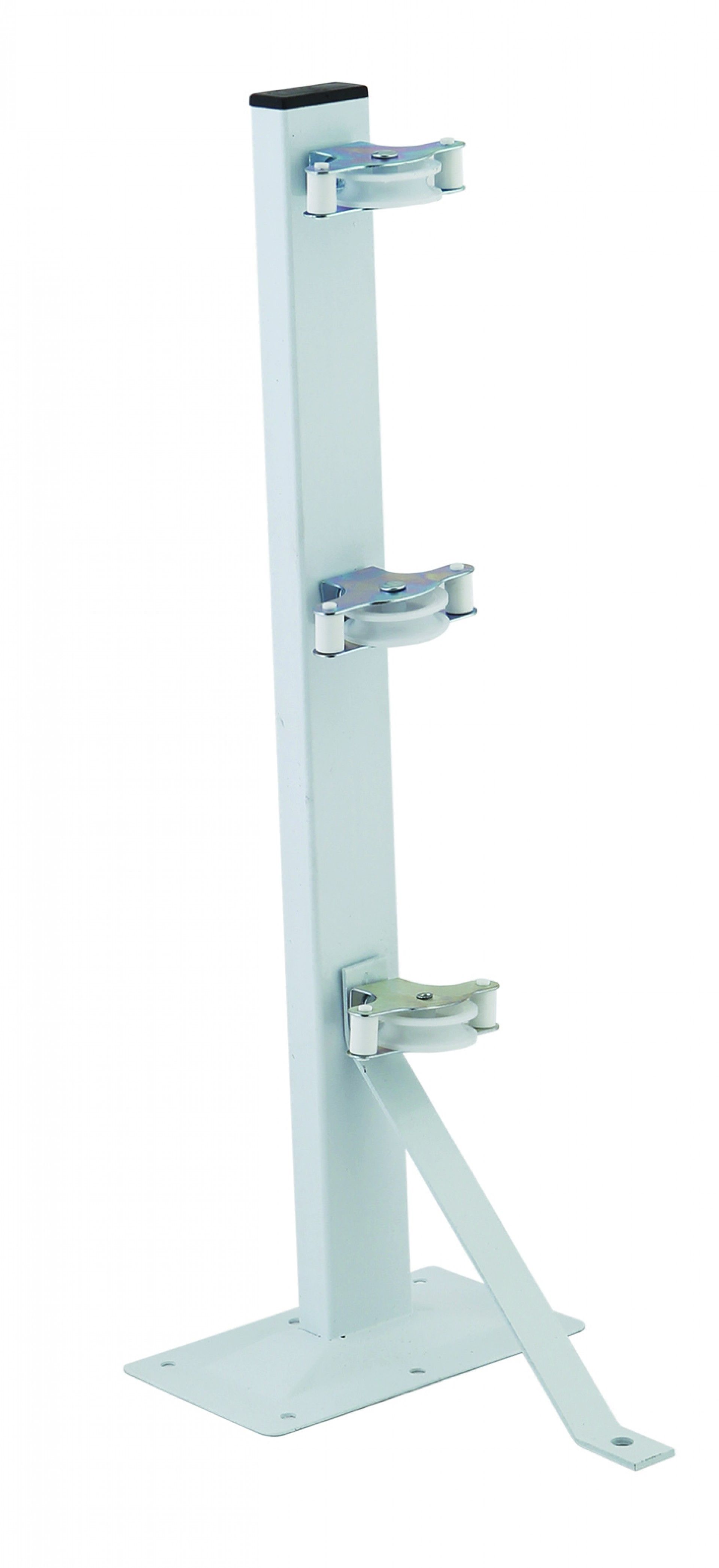 Estendal de parede com 3 roldanas