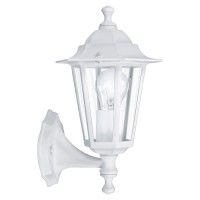 Aplique Exterior Sextavado P/Cima E27 Ip44 Branco Aplique Exterior Sextavado P/Cima E27 Ip44 Branco