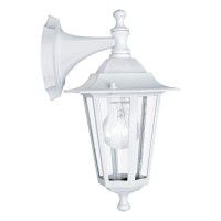 Aplique Exterior Sextavado P/Baixo E27 Ip44 Branco Aplique Exterior Sextavado P/Baixo E27 Ip44 Branco