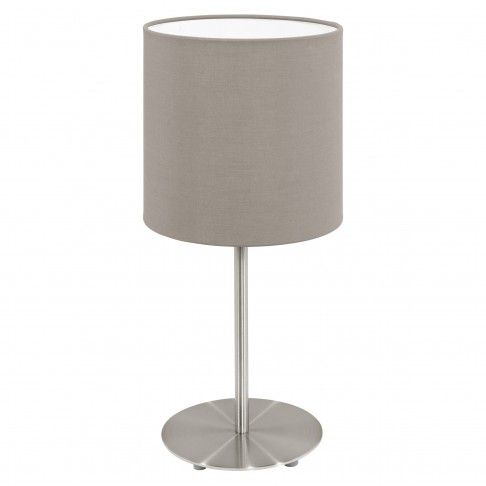 Candeeiro De Mesa Pasteri Nickel Taupe