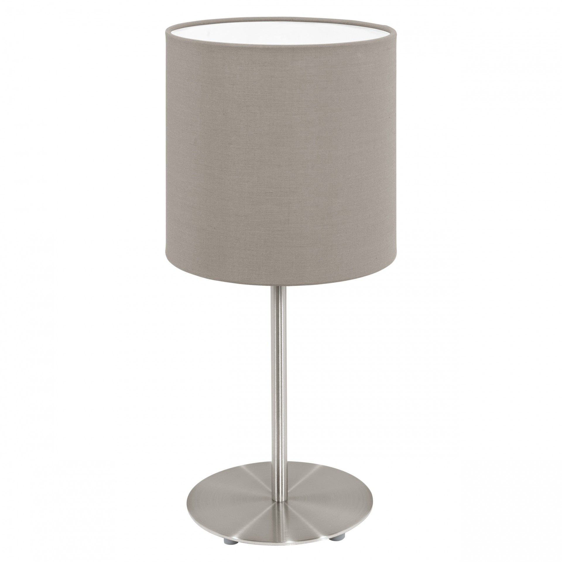 Candeeiro De Mesa Pasteri Nickel Taupe
