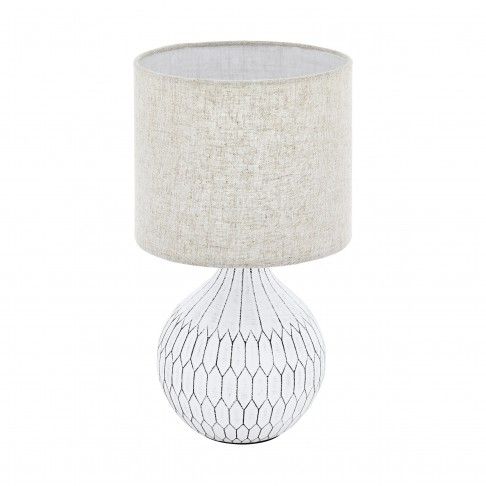 Candeeiro De Mesa Bellariva Branco Candeeiro De Mesa Bellariva Branco
