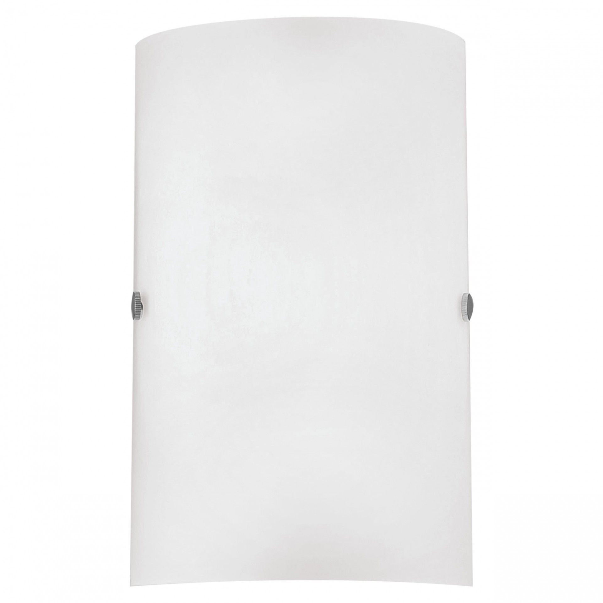 Aplique Troy 3 Nickel Mate/Branco