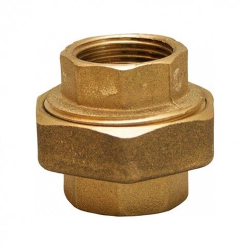 Junção Latão Cónica F/F 3/4" Junção Latão Cónica F/F 3/4"