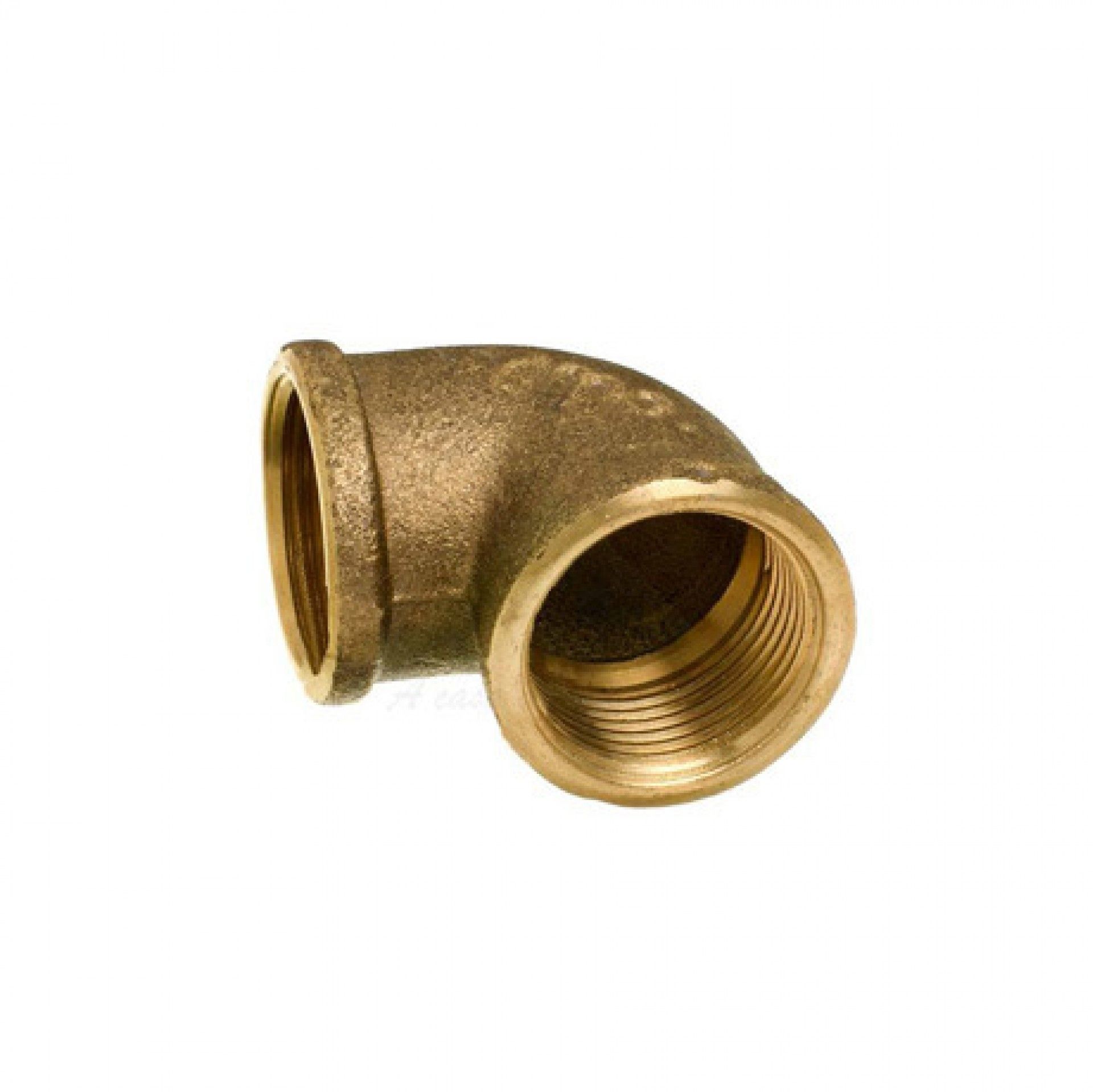 Joelho Latão F/F 3/4"