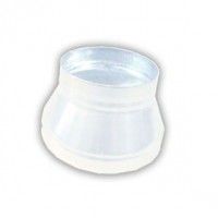 Redução Tubo Lacado Branco Maxmat 120/100 Redução Tubo Lacado Branco Maxmat 120/100
