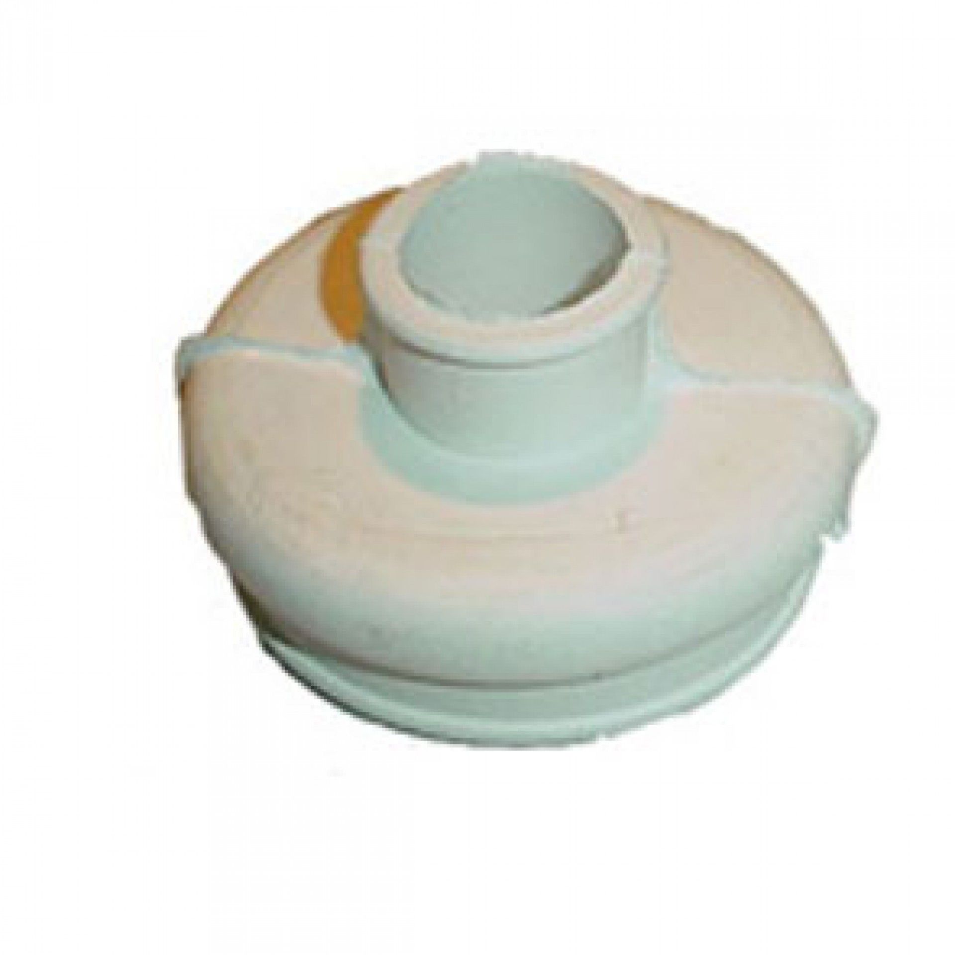 Emboque C/Aba 16mm Branco