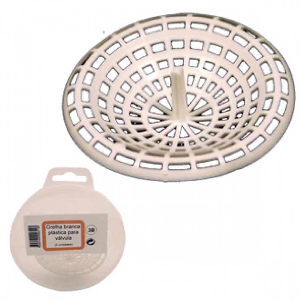 Grelha Pl�stico V�lvula Br.(2 Un)