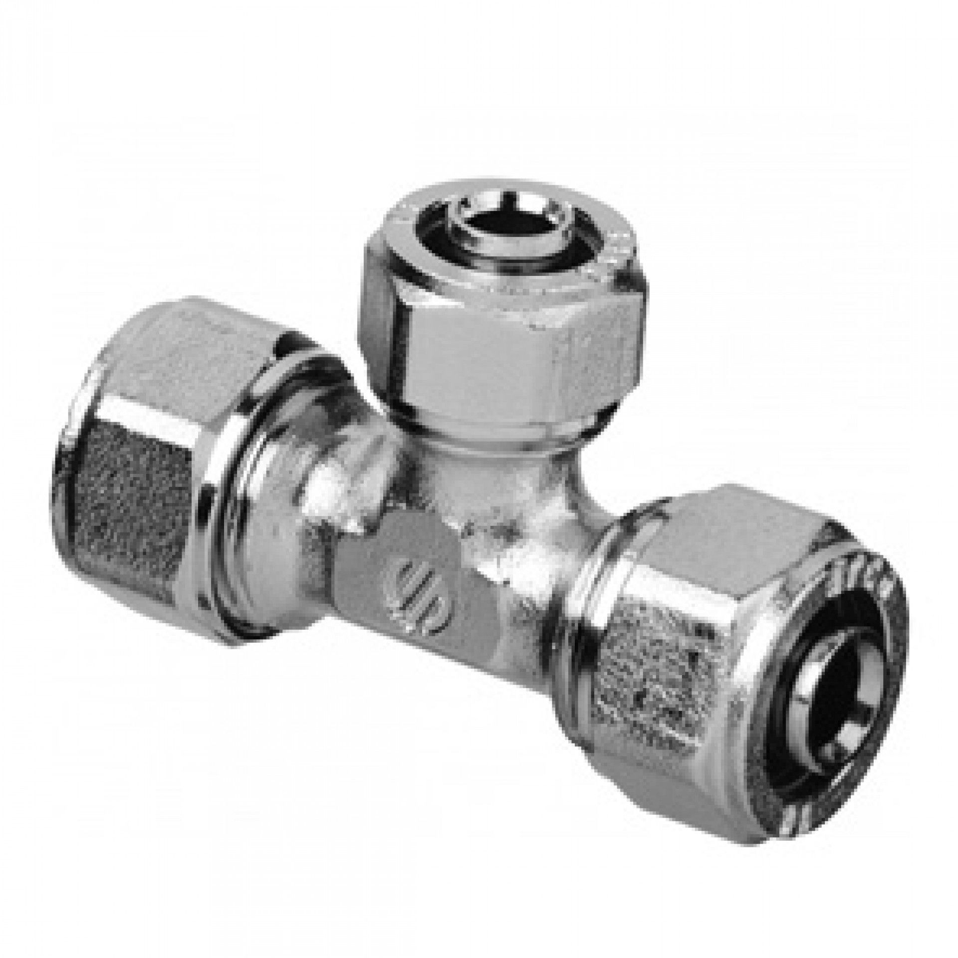 Tê Red. 20-16-20 Niquelado P/Multicamada