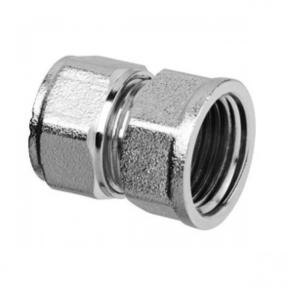 Uni�o F�mea 25*3/4 Niquelado P/Multicamada