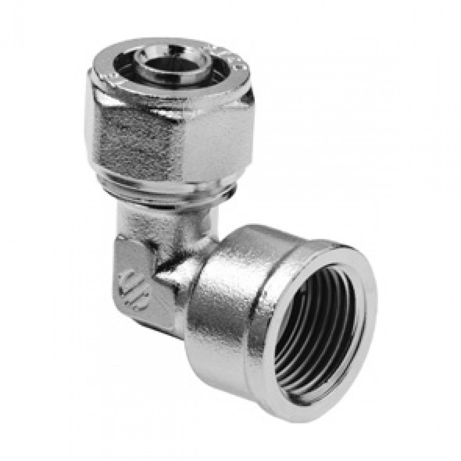 Joelho Fêmea 25*3/4 Niquelado P/Multicamada