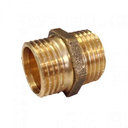 Casquilho Latão M/M 1/4' Casquilho Latão M/M 1/4'