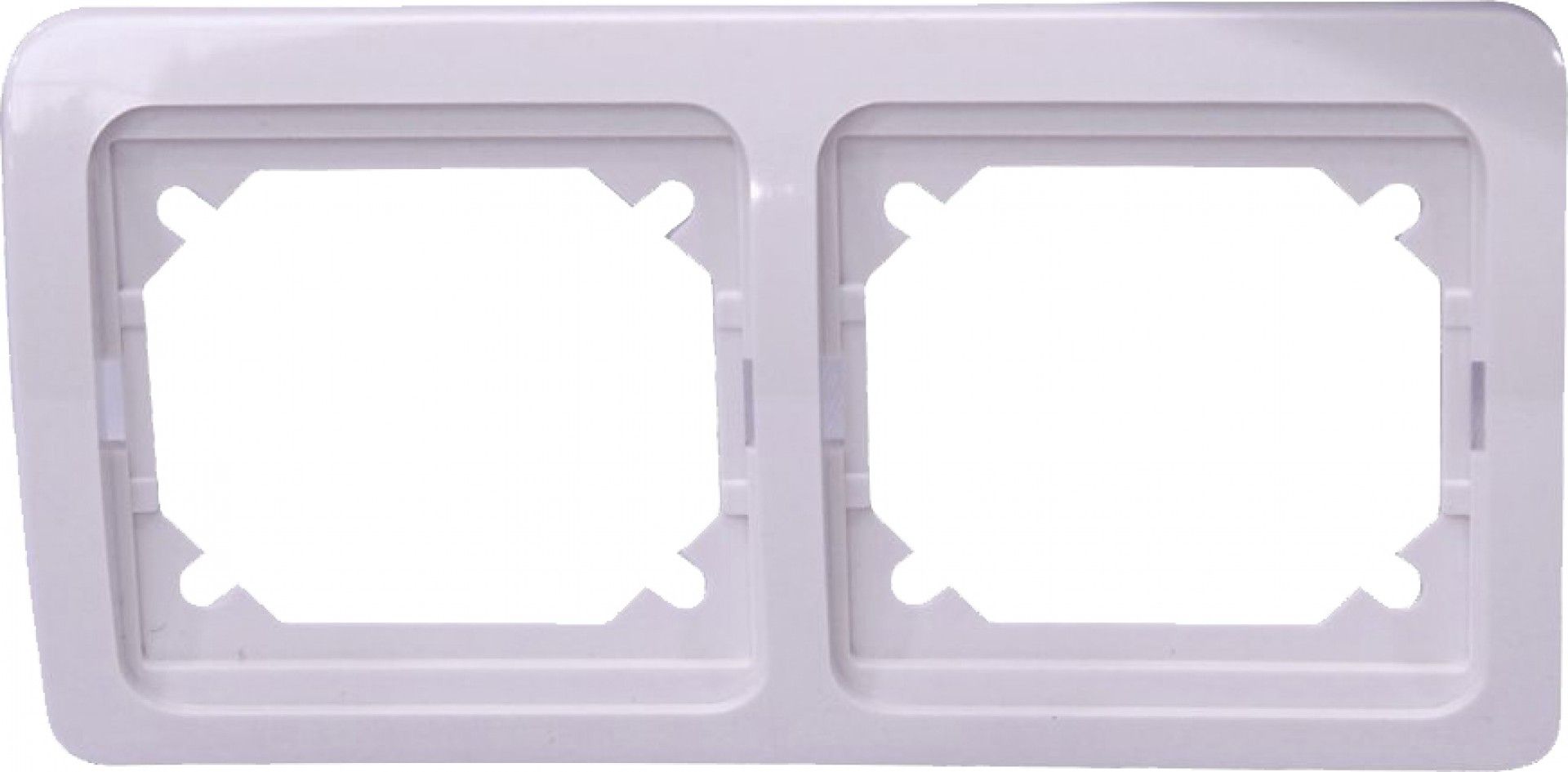 Espelho Duplo Branco