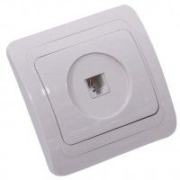 Tomada Telefone Branco Tomada Telefone Branco