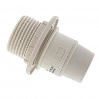 Casquilho E14 Branco Com Aro Casquilho E14 Branco Com Aro