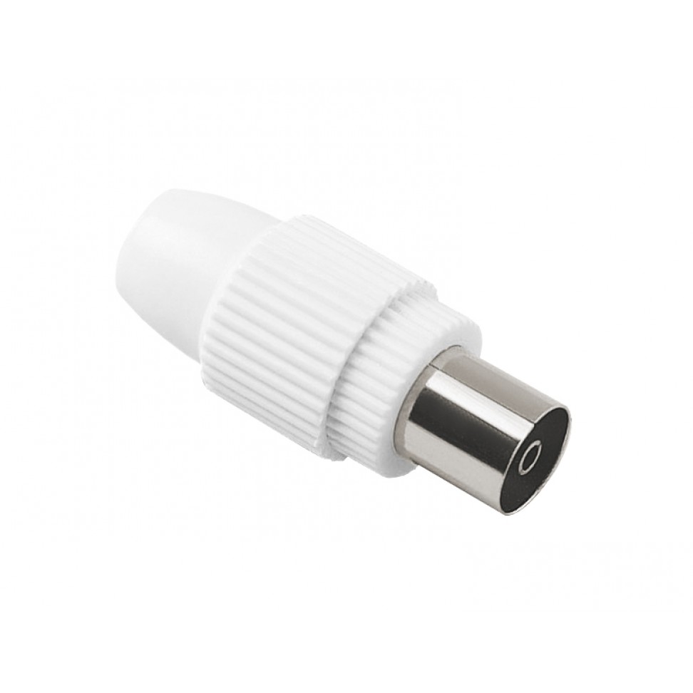 Conector Tv F�mea Reto 9.5mm