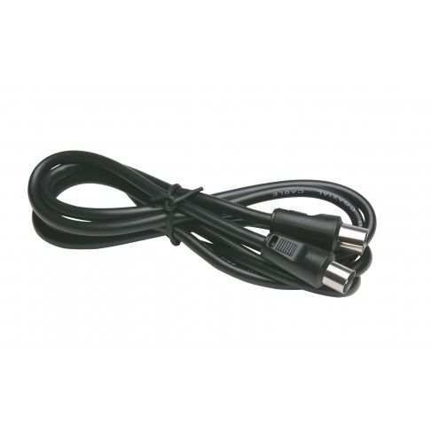 Prolongador Coaxial M/F 9.5mm 2,5m Preto Prolongador Coaxial M/F 9.5mm 2,5m Preto