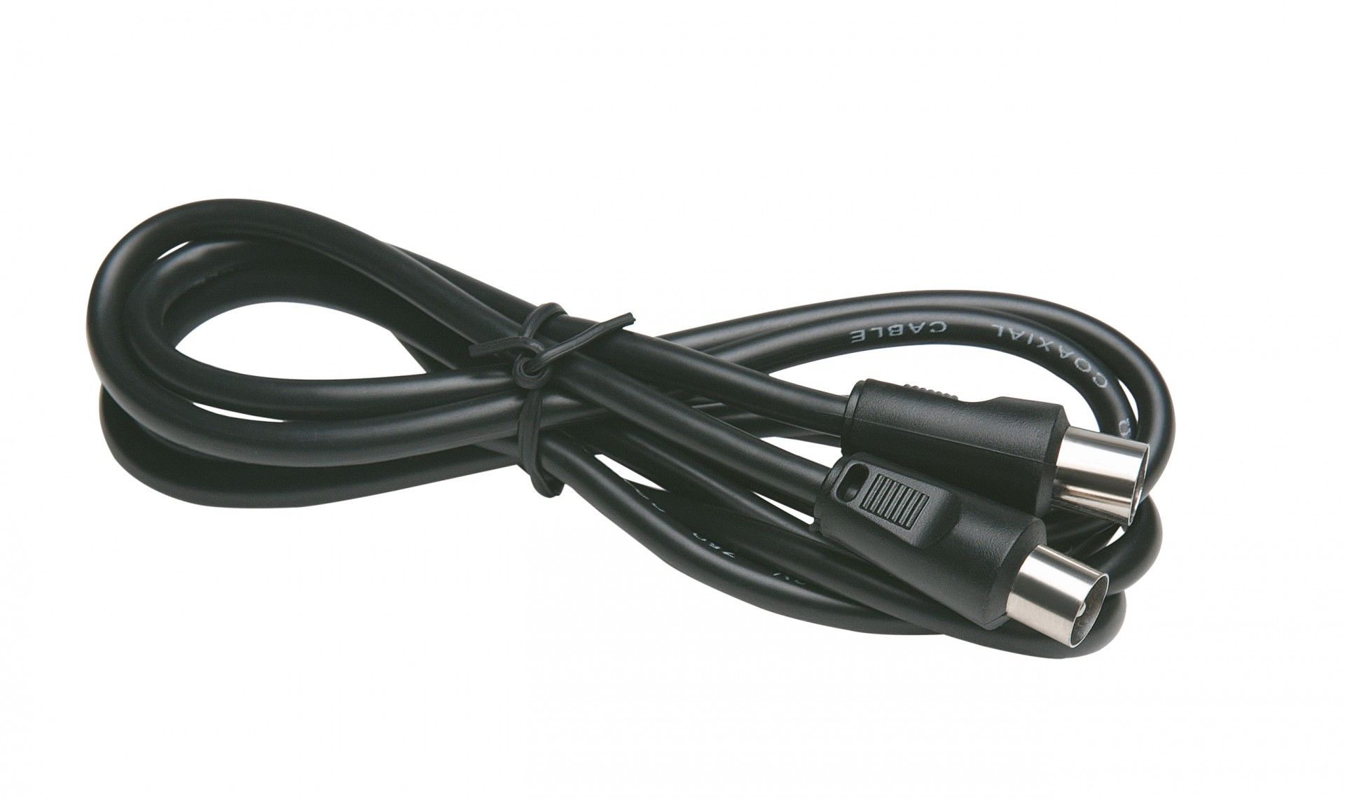 Prolongador Coaxial M/F 9.52+Adap 2m Preto