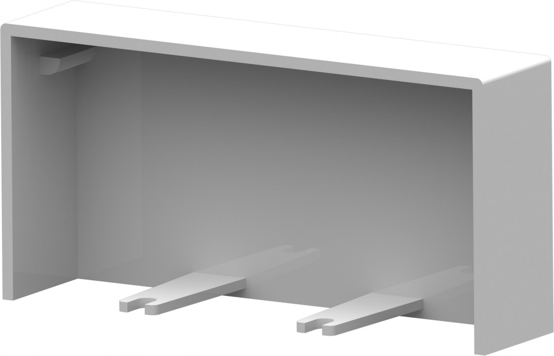 Topo Para Calha 60x40 2un