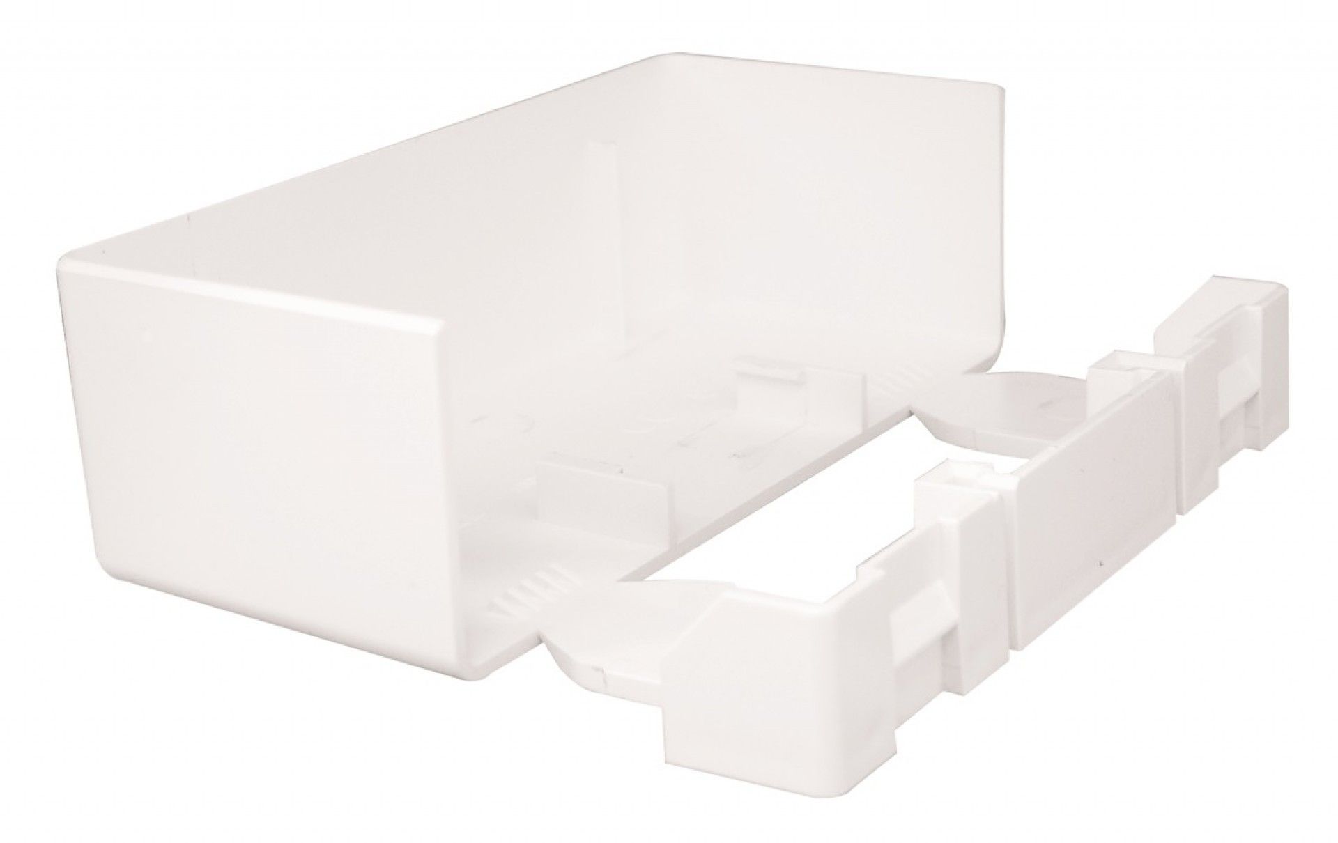 Topo Para Calha 110x50 Branca 2un