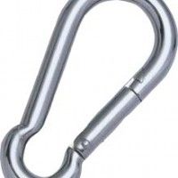 Mosquetão Inox 5x50mm 2un Mosquetão Inox 5x50mm 2un