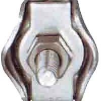 Passa-Cabos Zincado Simp 3mm 2un Passa-Cabos Zincado Simp 3mm 2un