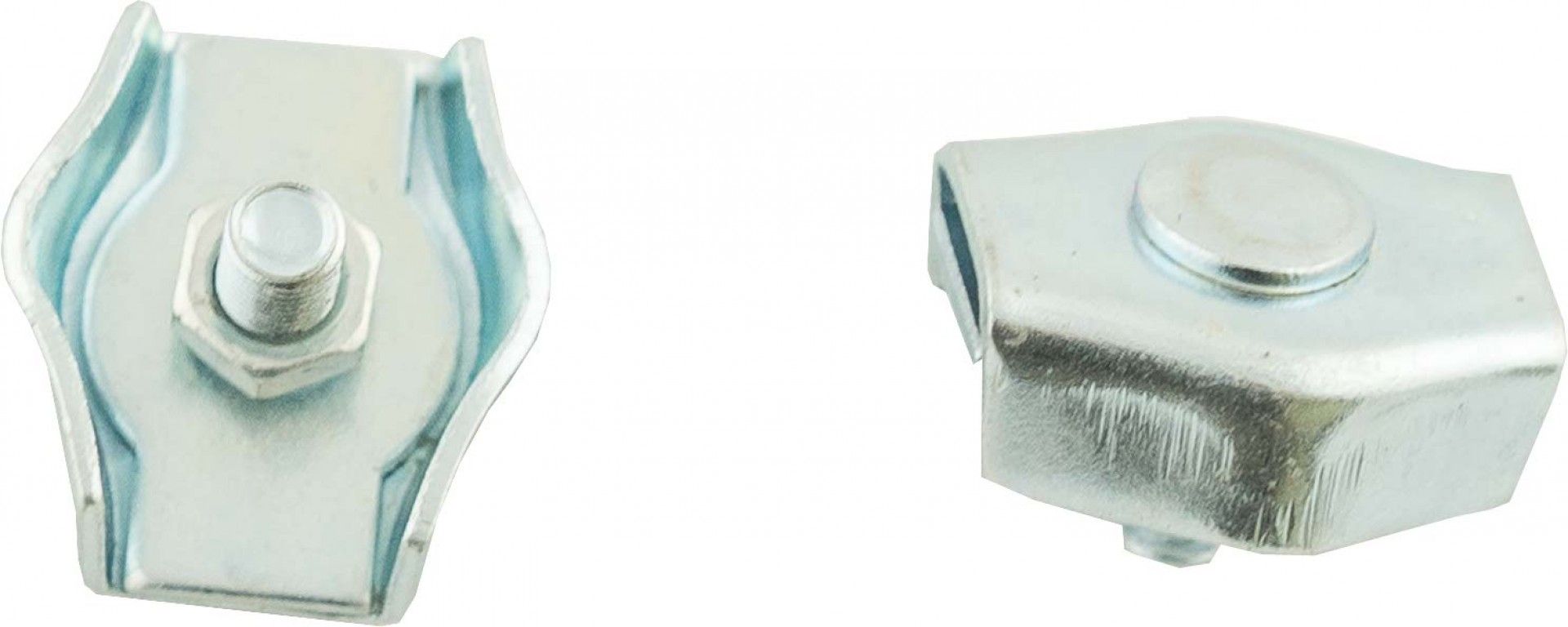 Passa-Cabos Zincado Simp 2mm 2un