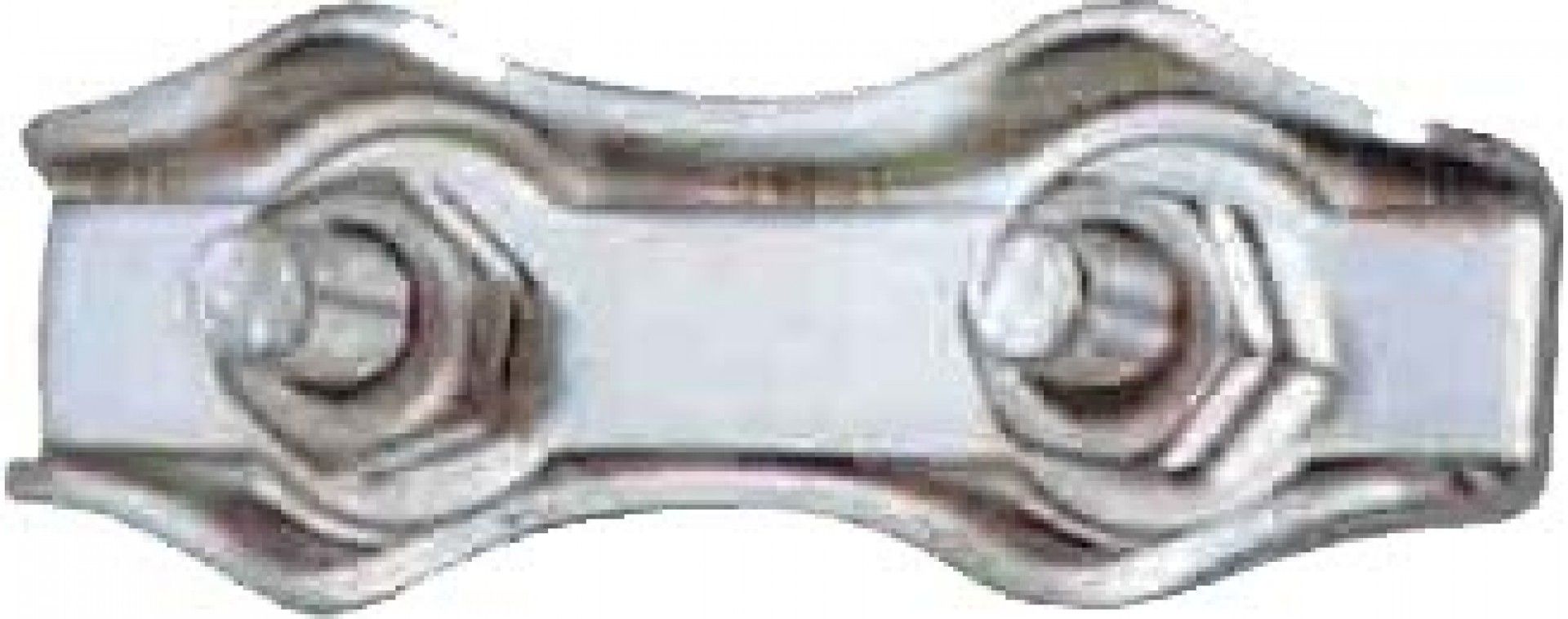 Cerra-Cabos Plano Dp Zincado Até 3mm 2un