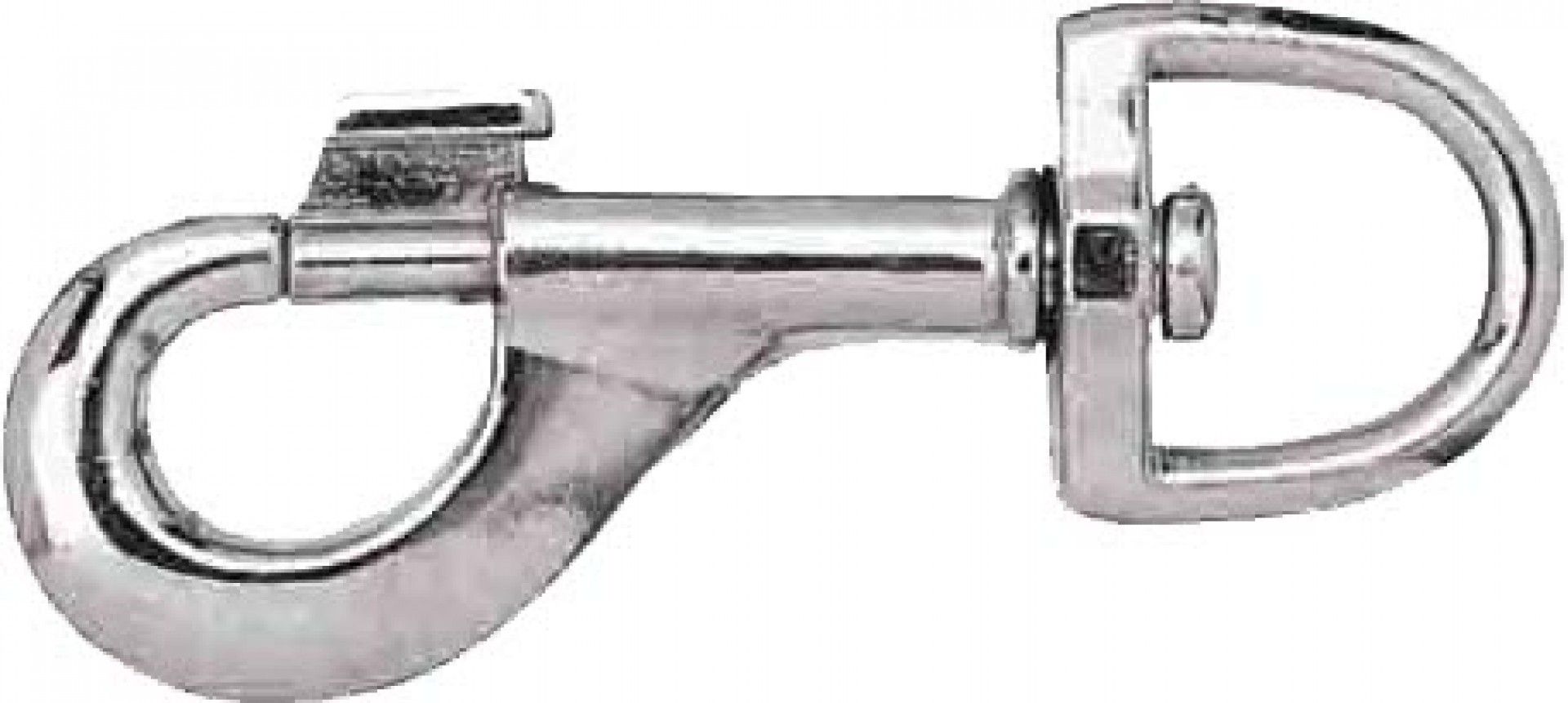 Gancho Mosquetão 50mm 2un