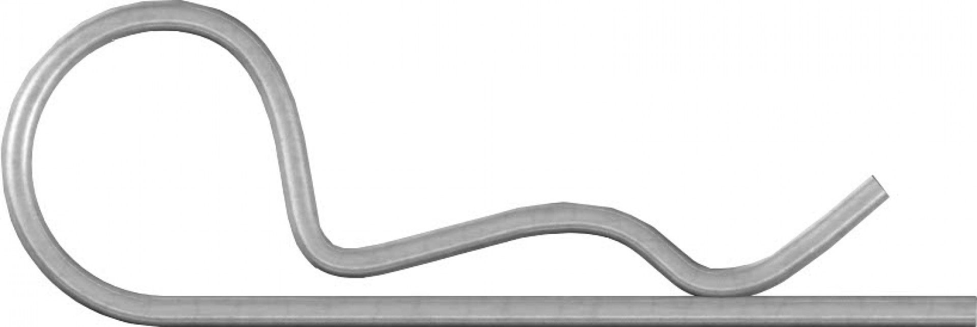 Contrapino Zincado 3mm 2un